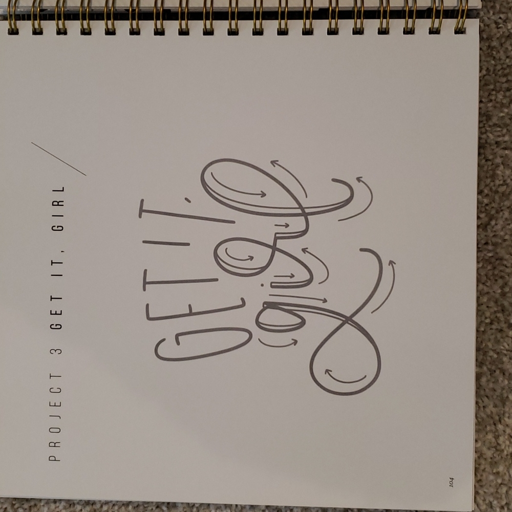 Hand Lettering 101 Book - Picture 5 of 5
